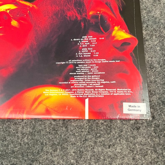 THE STOOGES Fun House 2017 Reissue Vinyl LP SEALED Iggy Pop - Picture 4 of 5